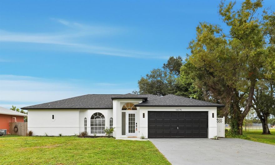 Welcome to 16275 Horizon Rd, North Fort Myers — a stunning, fully remodeled home nestled in one of the area’s most desirable neighborhoods. Featuring 3 bedrooms, 2 bathrooms, and over 1,600 square feet of beautifully updated living space, this property perfectly blends modern design, functionality, and true Florida comfort.
Step inside to find a bright open layout with luxury tile flooring, designer lighting, and modern finishes throughout. The custom kitchen showcases quartz countertops, stainless steel appliances, soft-close cabinetry, and sleek fixtures, while both bathrooms boast floor-to-ceiling tile, frameless glass showers, and contemporary vanities. Enjoy your spacious primary bedroom suite complete with two dual walk-in closets and a luxurious ensuite bathroom designed for comfort and style.
Relax in your own private backyard oasis featuring a small in-ground pool with built-in hot tub, surrounded by a spacious patio ideal for winding down or entertaining. With brand-new pool equipment, a new roof, and fresh interior and exterior paint, this home is truly turnkey and worry-free.
Best of all, there’s no HOA or deed restrictions, offering freedom and flexibility to make this home your own. Conveniently located near shopping, dining, and just a short drive to downtown Fort Myers and the beaches, this property offers the perfect balance of quality, location, and lifestyle. Turnkey perfection in one of North Fort Myers’ most sought-after areas – schedule your private showing today!