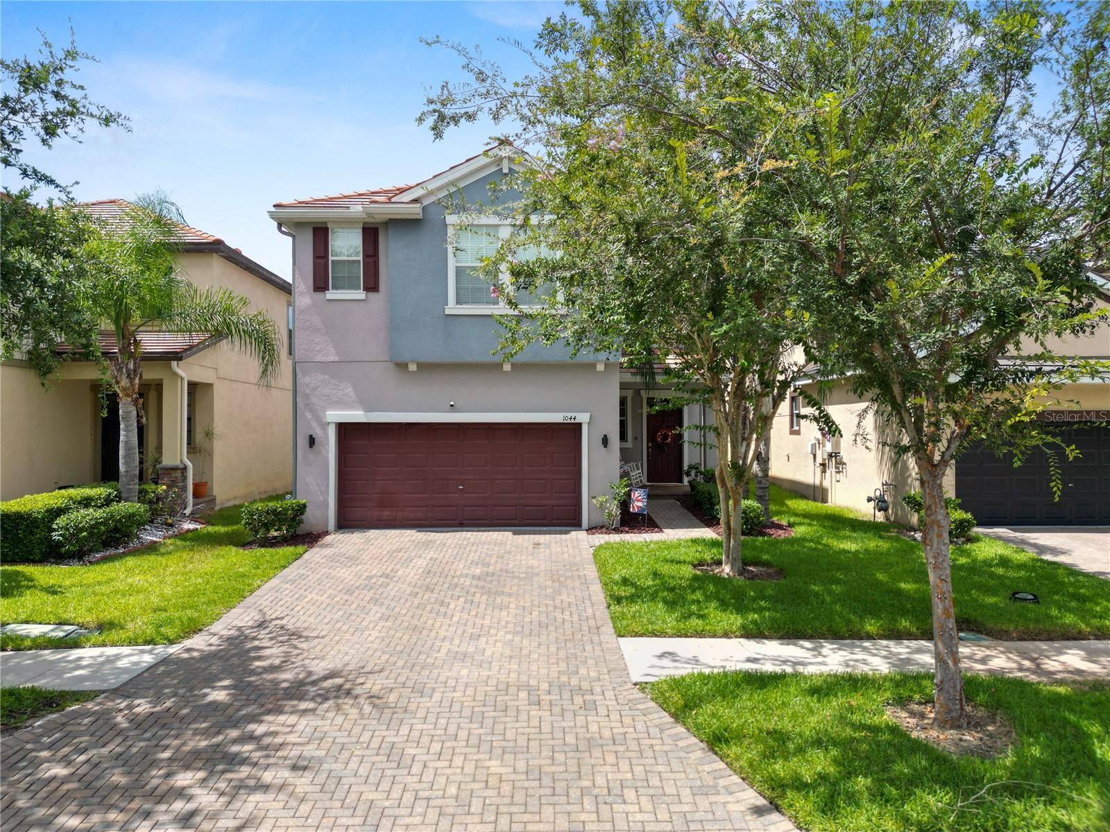 Tucked away in a quiet, gated community, this 4-bedroom, 2.5-bath home is all about easy living, everyday comfort, and a little personality in all the right places.
Downstairs, the open layout flows perfectly for whatever the day brings—morning coffee around the oversized kitchen island, hanging out by the electric fireplace with its eye-catching accent wall, or cooking up something delicious in the spacious kitchen. The walk-in pantry keeps your snacks neatly tucked away, and there’s even a dedicated office space with a cool barn door that adds just the right amount of charm—and privacy.
Head upstairs, and it really starts to feel like home. The primary bedroom is roomy and relaxing, with a large walk-in shower, a soaking tub for those long days, dual vanities, and two walk-in closets with built-in drawers and shoe racks (because one closet is never enough). Laundry is right where it should be—upstairs with the bedrooms—so no more hauling baskets around. Plus, there’s a bonus loft space ready to flex for movie nights, a playroom, or whatever fits your lifestyle.
Out back, it’s all about fun and relaxation. The covered patio leads to your heated saltwater pool and spa, completely fenced for privacy—perfect for weekends that feel like a mini vacation or cooling off after work. The yard stays green thanks to an irrigation system, and the garage even has an EV charger, ready for your electric ride.
This home makes life simple, fun, and easy to enjoy. Want to see it in person? Let’s set up a tour!