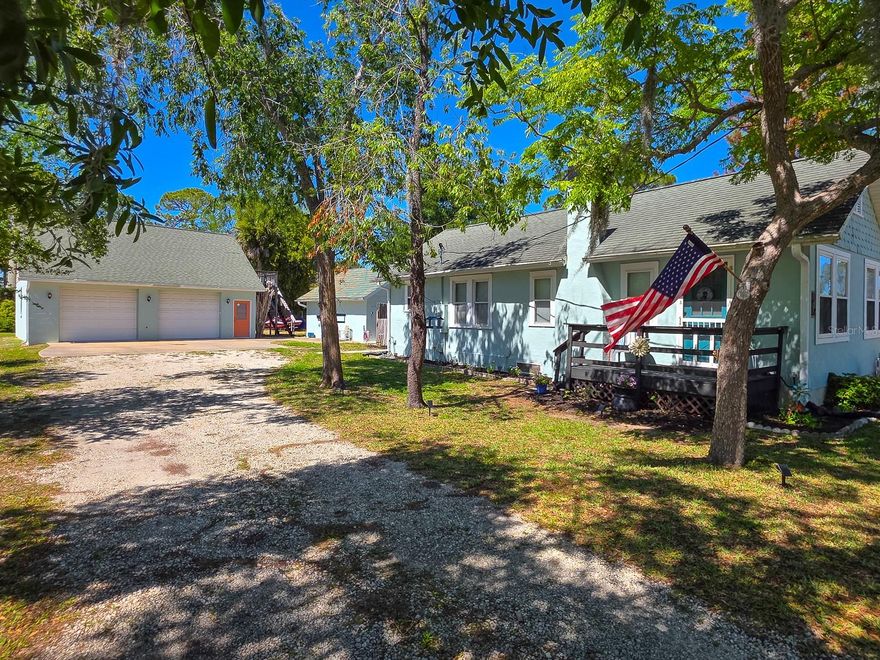 Unique property offering flexibility for an extended family or a strong investment opportunity—located just a few homes from the Intracoastal Waterway.
The charming 1946 main house features 2 bedrooms and 2 bathrooms, highlighted by an inviting wood-burning fireplace. A separate, unattached 1-bedroom, 1-bath cottage with a kitchenette provides the perfect space for guests, in-laws, or rental income.
An oversized detached garage includes openers, a full bath, and an efficiency suite above—complete with its own kitchenette and full bath—adding even more income or living potential.
Imagine a property where everyone can enjoy their own private space, or where rental units help offset your living expenses. (Currently, the main house and cottage are tenant occupied.)
There’s plenty of room for all your toys, whether it’s boats, kayaks, or recreational vehicles. Start your mornings with coffee and a short walk to nearby parks to catch a beautiful sunrise or spend the day on the water with easy access to boat and kayak launches, abundant wildlife, and excellent fishing in the estuary, Intracoastal, or Atlantic Ocean.
Just minutes from the sandy shores of New Smyrna Beach, you’ll enjoy drive-on beach access, incredible bird and dolphin watching, and some of the best surfing on the East Coast.
The area offers endless activities, from festivals, art shows, and wine walks to parades and classic car shows—plus a wide variety of unique restaurants and shops.
Conveniently located with easy access to Interstate 95, you’re a short drive from Daytona Beach (racing, biking, off-road adventures), St. Augustine, Orlando attractions (about an hour+), and even rocket launches from Cape Canaveral.
Live the ultimate Florida lifestyle with both river and beach access, flexible living options, and excellent rental potential.
What’s not to love? Contact me today for more details or to schedule a showing.