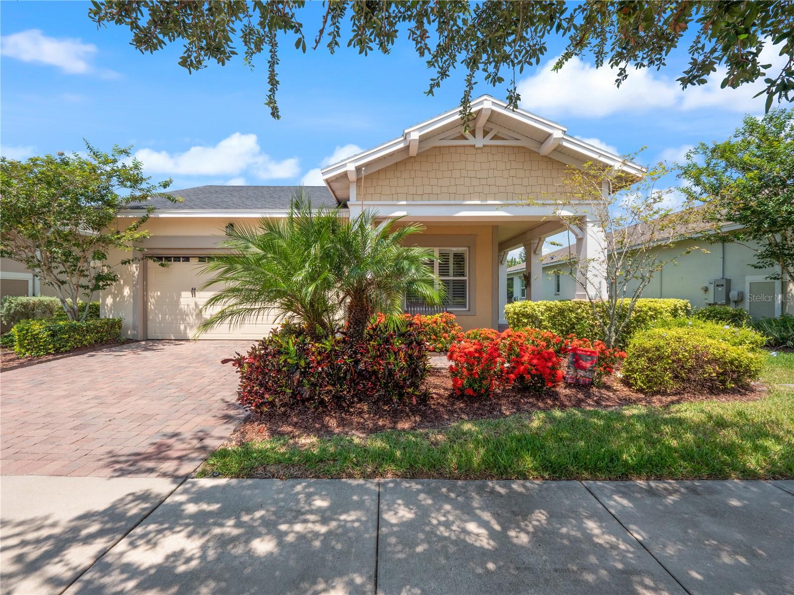 Under contract-accepting backup offers. MOVE IN READY MARCO FLOOR PLAN Offering it's newest owner plenty incredible upgrades, meticulous curb appeal, located in the desirable Twin Lakes, a 55+ community in Saint Cloud, FL. Property is being sold with a Home Warranty and Transferable Termite Bond! This stunning residence offers a perfect blend of comfort, style, and modern amenities, making it an ideal place to call home.
With 3 bedrooms, 3 full bathrooms and over 2300+ square feet it's no wonder why this floor plan is a MUST SEE! Upon entering, you will be greeted by a spacious and inviting open floor plan, allowing for seamless flow between the living, dining, and kitchen areas. The abundant natural light and and tasteful finishes create a warm and welcoming atmosphere. Upgrades include, PLANTATION SHUTTERS, New Light Fixtures, Crown Molding throughout the entire residence and a Custom remote controlled garage screen.
The well-appointed kitchen is a CHEF'S DREAM featuring an extended island, granite countertops, a coffee bar, stainless steel appliances, GAS RANGE, Updated pendant lighting, and tons of counter/cabinetry space. Whether you're hosting a dinner party or preparing a casual meal, this kitchen is sure to IMPRESS. The Kitchen overlooks a generous open floor plan. This Family Room/Dining Room Combo gives limitless options for living and entertaining space. Step outside onto the extended covered patio which is fully paved and discover your own personal outdoor sanctuary. Imagine enjoying your morning coffee surrounded by nature with NO REAR NEIGHBORS.
The master suite is a true retreat, boasting in a generous layout, Tray Ceiling, Crown Molding, Conservation View, Plush carpeting, and an ensuite bathroom. Relax and unwind in the luxurious master bath, step into the extended walk-in shower for a refreshing experience. Dual vanities and a spacious walk-in closet adds to the functionality of this private oasis.
The additional bedrooms are generously sized and offer comfort and privacy for family members or guests. The versatile layout of this home also includes a separate den, which can be used as a home office, study, or playroom, depending on your needs.
Start a MAINTENANCE FREE life at Twin Lakes today! Enjoy your 20,000 square foot AWARD WINNING AMENITIES CENTER. Featuring a zero entry pool, a lap pool, fitness center, outdoor kitchens, tennis, basketball and pickleball courts, Fishing, and Boating on Live Oak Lake. 30 Minutes to the airport, 45 minutes to the beach, and 20 minutes to Lake Nona and Medical City. Golf Carts Welcome! Everything you can imagine and more all in your neighborhood, Come show this stunning property today!