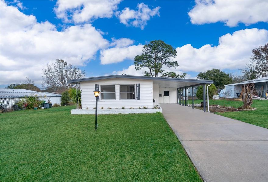 This fully remodeled mobile home offers a bright, spacious kitchen with a movable island that can be repositioned or removed, allowing for an even more open and flexible floor plan. Refreshed living spaces and attractive finishes throughout enhance both style and functionality, creating a welcoming layout that feels comfortable, practical, and move-in ready.

The home has been carefully updated from top to bottom, making it an excellent option for buyers seeking a well-maintained property. Situated on a large lot, the property provides ample outdoor space with plenty of potential for enjoyment, storage, or future use. Ideal for buyers looking for a well-updated home that combines value, space, and convenience.