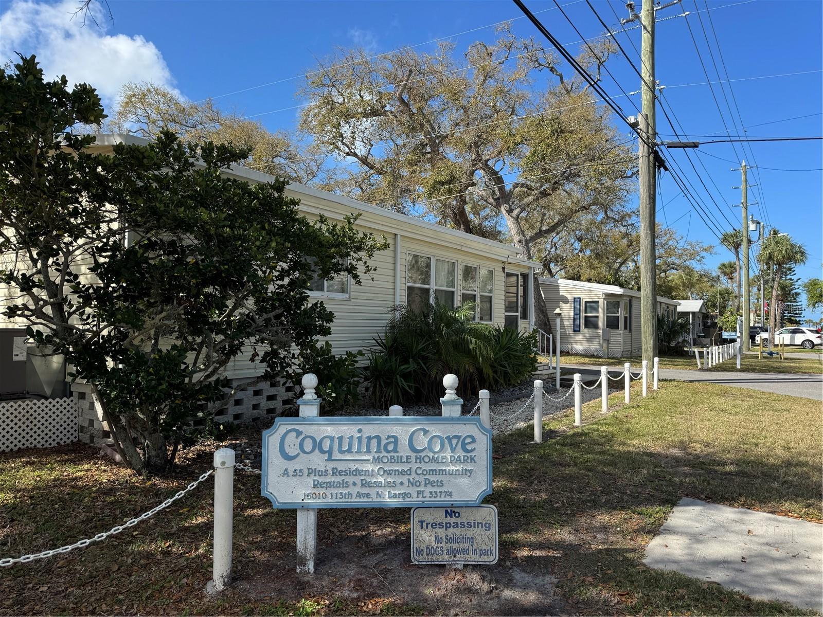 COQUINA COVE RESIDENTS INC CO-OP - Residential