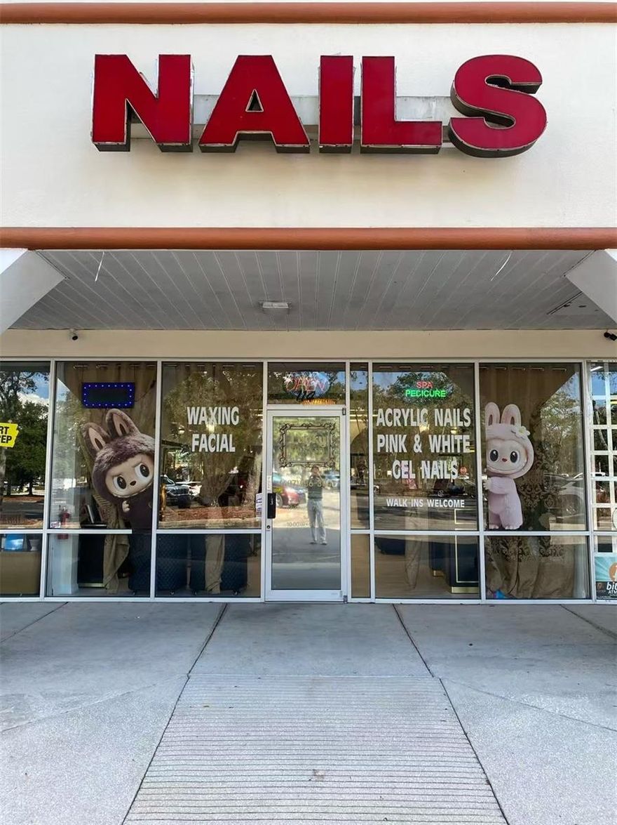 Established nail salon business for sale! This well-known nail spa has been serving the community since 2009 and boasts a strong base of loyal repeat customers. Conveniently located in a high-traffic plaza at the intersection of SR 434 and US 17/92 — two major roads that bring consistent walk-in traffic and excellent visibility.
The salon has been newly remodeled with brand-new chairs, stations, and modern furnishings, offering a fresh, inviting atmosphere for clients. This turnkey operation is ready for a new owner to step in and continue growing the business.
Great opportunity for an owner-operator or investor looking for a stable, profitable business in a prime location.
Call for more details or to schedule a private showing.