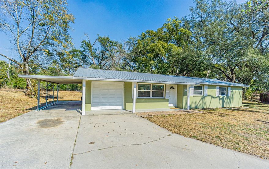 Updated Modern Gem with No Fees & Boat Parking!

One or more pictures were virtually furnished. Welcome to your completely renovated sanctuary! This stunning 3-bedroom, 2-bathroom home offers the perfect blend of modern upgrades and financial freedom—with no HOA or CDD fees to worry about. Use the virtual tour link to walk through the home.  

Every inch of this home has been refreshed, featuring brand-new flooring throughout and a sleek kitchen equipped with new cabinets and stainless steel appliances. The bathrooms are elegantly finished with custom tile work, and the entire home benefits from upgraded double-pane vinyl windows for maximum energy efficiency.

Exterior & Storage:

Durability: A sturdy metal roof provides years of low-maintenance living.

Parking: Includes a one-car garage plus an attached one-car carport—perfectly sized for your boat, trailer, or second vehicle.

Location, Location, Location:
Situated in a prime spot, you’re just a 5-minute stroll from the East Pasco YMCA. Enjoy the convenience of being minutes away from local schools, premier shopping, and dining. This is the turn-key home you’ve been waiting for! Seller is a licensed real estate broker.