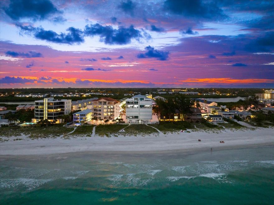 The residences at Onella are the epitome of luxury beachfront living, offering discerning residents a rare opportunity to embrace a coastal lifestyle of opulence, relaxation, and natural beauty. This boutique condominium offers an unparalleled level of privacy, sophistication, and breathtaking Gulf views, making it a true haven for beach lovers. Each unit has its own private entrance stepping off the elevator adding an extra layer of exclusivity and ensuring a more intimate living experience for the residents as well as private two-car garages. The building is an architectural gem, blending contemporary elements with coastal charm. The building's low-density design ensures privacy and a sense of exclusivity, with only ten privileged units. The 2018 construction offers peace of mind with the latest building codes and safety standards and stands strong against the forces of nature. The interior of each unit is designed with attention to detail, boasting high-quality materials and a seamless blend of comfort and style. The spacious living room features floor-to-ceiling windows that provide stunning panoramic views of the Gulf of Mexico. The open-concept layout seamlessly connects the living area with the dining space, making it ideal for entertaining guests. The state-of-the-art gourmet kitchen is equipped with top-of-the-line Wolf appliances, custom cabinetry, and plenty of counter space. Whether you're a master chef or a casual cook, this kitchen will inspire culinary creativity. The condo offers multiple luxurious bedrooms, each designed as a private retreat. The primary suite offers breathtaking views of the Gulf and features a lavish en-suite bathroom with a spacious walk-in shower, a soaking tub, and double vanities and lives like a day at the spa. The additional bedrooms are equally well-appointed, offering comfort and privacy to residents and guests alike. The residence comes with a private terrace that is just over 600 square feet that serves as an outdoor sanctuary. Here, you can relax, enjoy fresh sea breezes, and witness awe-inspiring sunsets over the horizon and host guests. The resort-style beachfront pool offers plenty of seating, a BBQ and dining options.

Don’t miss your opportunity to own this one of kind beach front luxury residences