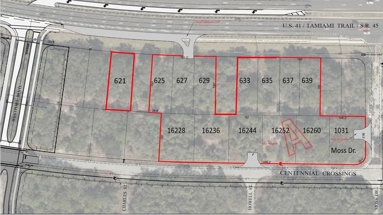Are you looking to establish or expand your business in a thriving commercial area? We are excited to present a rare and valuable opportunity to purchase fourteen mostly contiguous CG-zoned lots, spanning a total of 2.79 acres. This prime commercial land offers exceptional visibility and accessibility, with a substantial frontage of 400 feet on the bustling Tamiami Trail. The property is divided into eight lots fronting Tamiami Trail and six additional lots situated directly behind them on Franklin Avenue. This layout provides ample space and a strategic advantage for various business ventures.