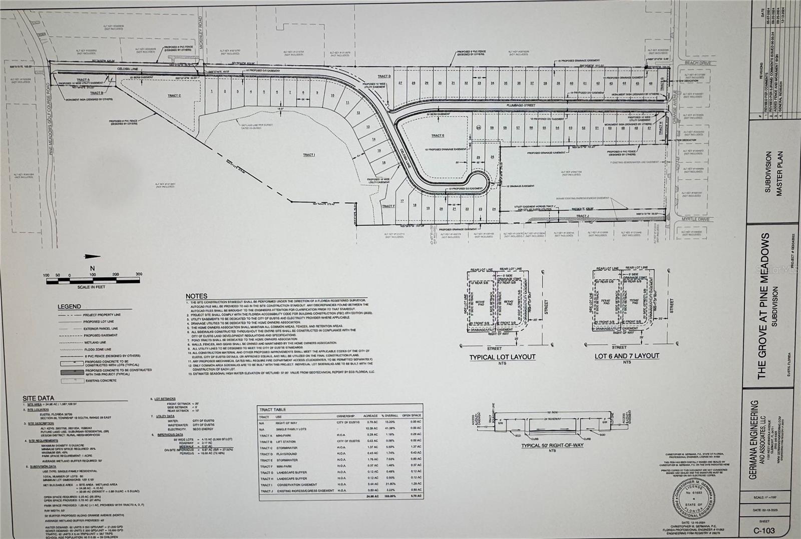 Fully entitled 60 lot subdivision in Eustis, FL and within minutes of its quaint Downtown and Publix. Comes with 16 lakefront lots on Lake Ann, multiple amenities and adjacent to park with Pickleball and Tennis courts. Also contiguous to 500 unit Lennar and Trinity Builders community.