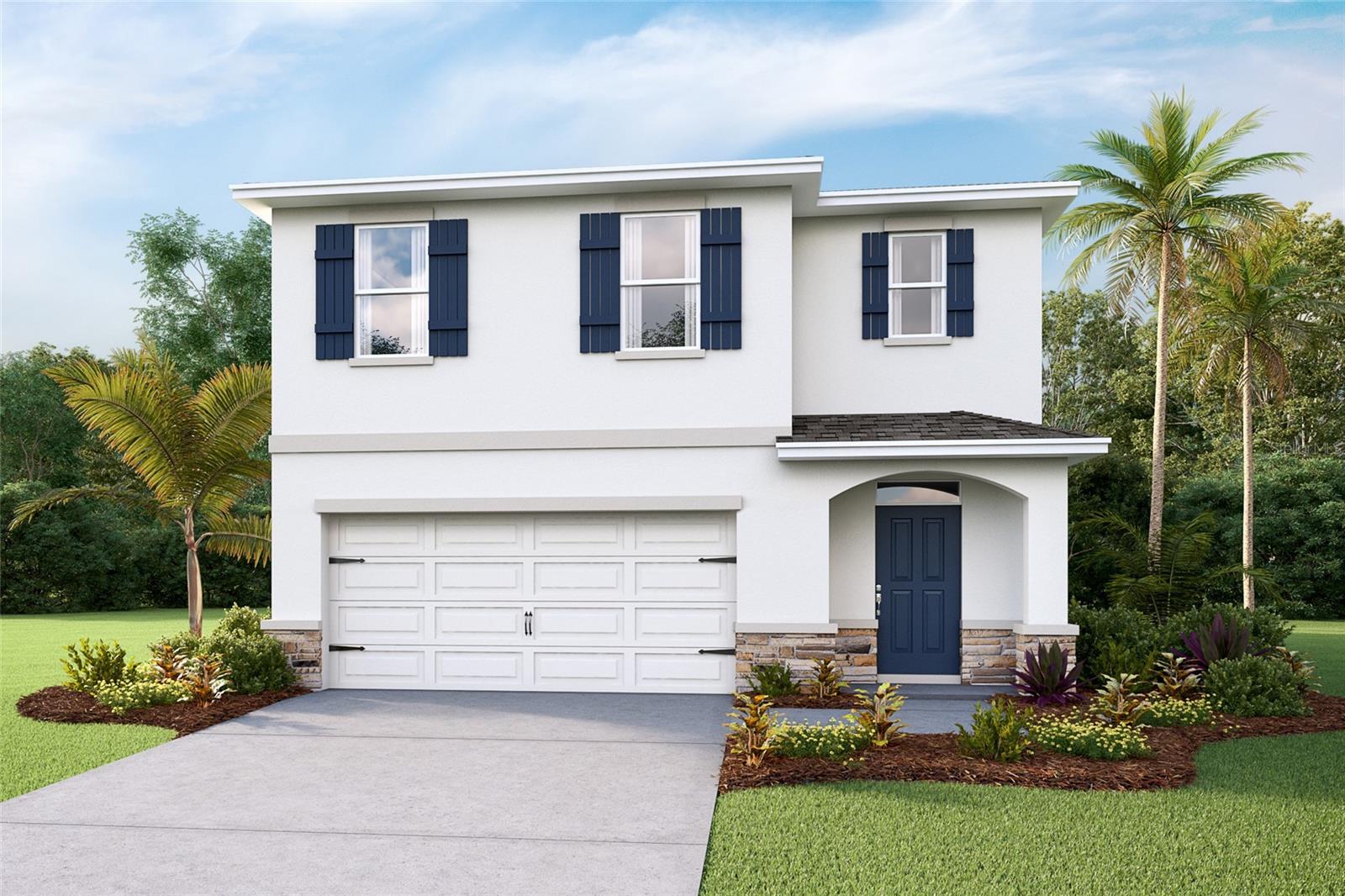 Under Construction. The builder is offering buyers up to $25,000 towards closing costs with the use of a preferred lender and title company. At 6,200 acres, Angeline is truly a City in the Making. Among 3,600 acres of green space, plans include Pasco County’s first community farm, a future 130-acre regional park, an extensive trail network of close to 100 miles combined, a future Town Center, and a future 5-acre Lagoon. The Angeline Academy of Innovation STEM school is newly open, providing a school right within the neighborhood. Angeline is the home of a state-of-the-art global innovation district focused on life sciences as developed by the world-renowned H. Lee Moffitt Cancer Center. With its first entrance located on SR-52, Angeline will showcase new homes in Land O’ Lakes. Additional road connections to nearby Suncoast Parkway via Ridge Road make commuting a snap. This master-planned community focuses on concepts of health and wellness, fun and adventure, conservation, education, and technology. As it continues to develop, you won’t need to leave your community to work, learn, dine, and find entertainment; it will all be just minutes from your doorstep! Each home is constructed with concrete block on 1st and 2nd stories, comes equipped with D.R. Horton’s Smart Home System, and is backed by America’s #1 Builder since 2002.
Other inventory options may be available in this community. Please reach out for list of availability
Pictures, photographs, colors, features, and sizes are for illustration purposes only and will vary from the homes as built. Home and community information, including pricing, included features, terms, availability, and amenities, are subject to change and prior sale at any time without notice or obligation. Materials may vary based on availability. D.R. Horton Reserves all Rights.
