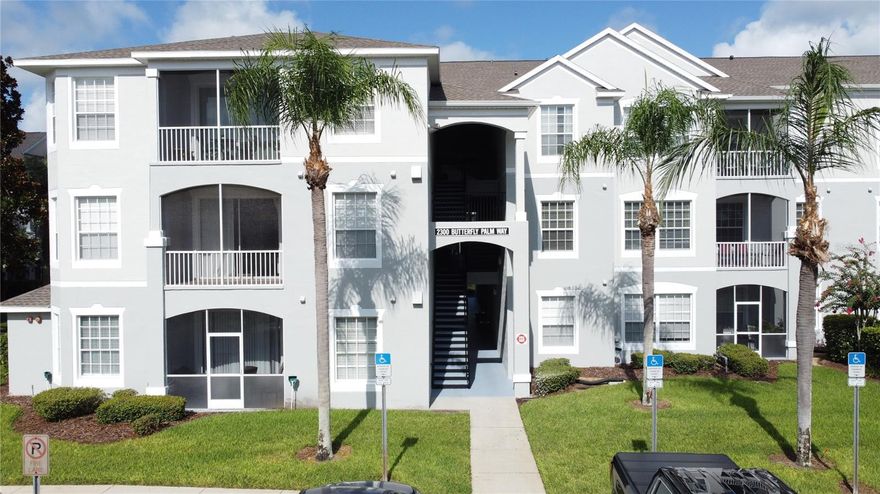 Beautifully updated 3-bedroom, 2-bath condo located in the desirable Windsor Palms community. This property was completely remodeled in 2024, featuring new flooring, updated kitchen with new cabinets and appliances, and renovated bathrooms with modern finishes throughout. The unit is offered fully furnished, making it ideal as a primary residence, vacation home, or investment property. Windsor Palms is a gated resort-style community with amenities including a pool, clubhouse, fitness center, and more. Conveniently located just minutes from Disney, Universal, SeaWorld, Old Town, and a wide variety of dining, shopping, and entertainment options.