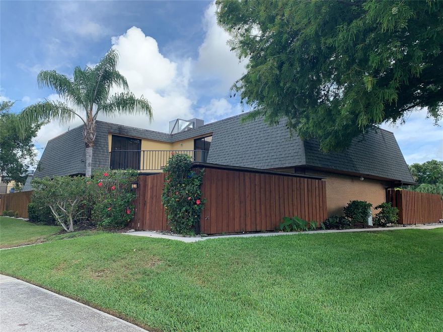 First Time Offered !! Fabulous  Sunny Beachside Townhouse Only Blocks From The Beach!!! 2300 Total Square Feet!  3 Bedroom, 2 1/2 bath.  Large, private patio with large storage shed & a wonderful balcony off the upstairs bedrooms. Walk-in Owners Closet. ONLY 130.00 HOA FEE PER MONTH!!. Walking distance to the Elementary School, Grocery Store, Eateries, and More. Your Special Weekend Get-Away.Washer & Dryer located in half bath. Easy to View! ;Water: City