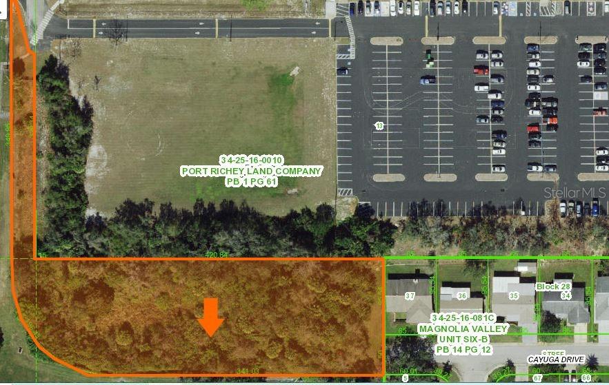 PORT RICHEY LAND CO SUB - Land
