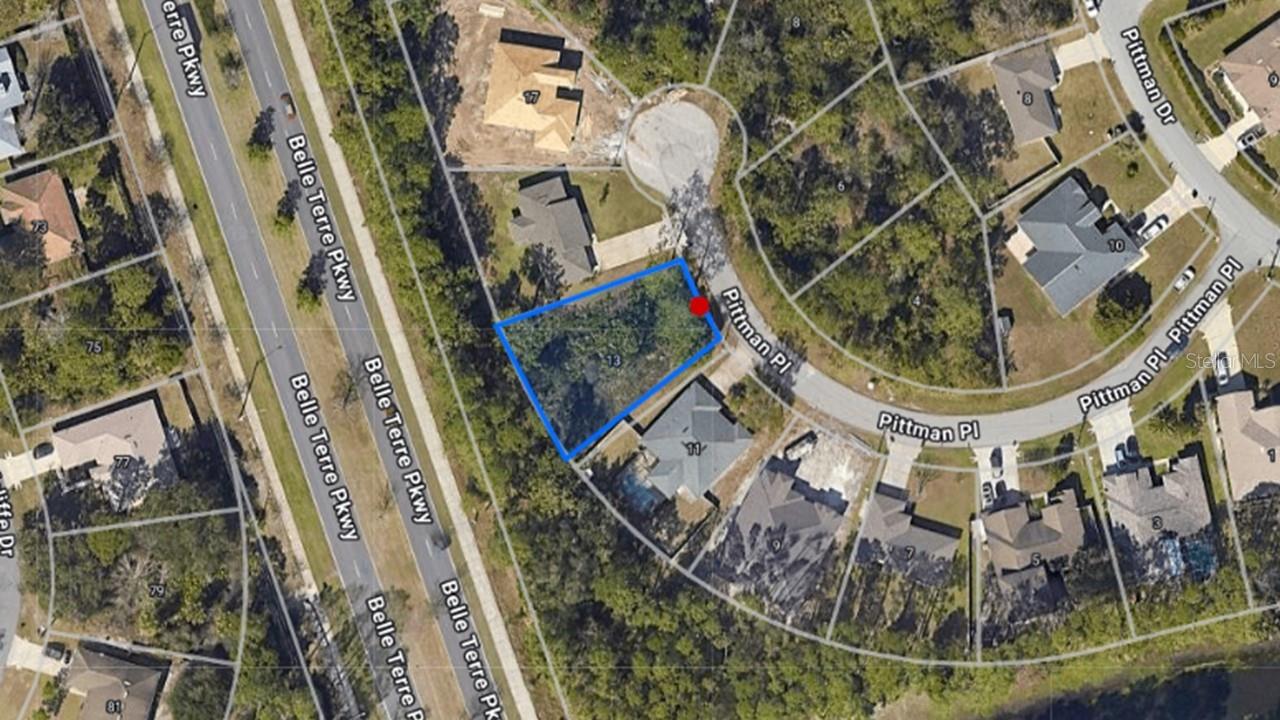 An excellent opportunity to build your custom home in the highly sought-after Palm Coast community of Pine Grove, located in thriving Flagler County. This spacious homesite is nestled on a quiet cul-de-sac street, offering privacy and minimal through traffic, ideal for both primary residences and investment properties. Surrounded by well-maintained homes and natural beauty, this lot benefits from Palm Coast's rapidly growing infrastructure, nearby parks, schools, shopping centers, and quick access to major highways. No HOA fees and no timeframe to build provide added flexibility for future development. Buyers are encouraged to verify all utilities, building requirements, and zoning regulations with the city of Palm Coast and Flagler County.