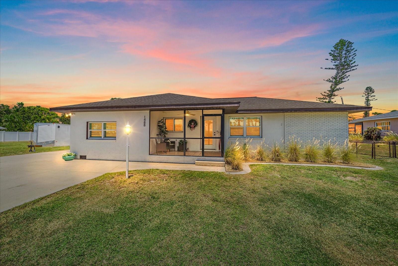 Welcome to 1488 Jupiter Road, a beautifully renovated, move-in-ready coastal home located just 1,000 feet from the Intracoastal Waterway and the South Venice Beach Ferry, which gives you private deeded beach access just 2,300 feet away!
Being sold using an AS-IS contract.
Loaded with value, sitting on a rare 16,000+ sq ft DOUBLE LOT, with a second, cleared and buildable lot included – ideal for a guest house, garage, resale, or future investment (estimated at $75K–$85K value).
Key Features: Home Features:
Fully updated 2 Bed, 2 Bath + Bonus/Flex 3rd bed Room
1,490 sq ft modern air-conditioned living space
Luxury waterproof vinyl plank flooring
hurricane-rated windows (excluding rear porch)
Recently insurance-inspected roof.
Open concept layout with custom media wall:
Built-in 64” TV, soundbar, electric fireplace, & speakers — all included. Openview to kitchen with stool seating, modern HV Big Ass brand style fans added throught entire house.
Split-bedroom floor plan with common bathroom setup
Modern bathrooms with updated vanities and new toilets, LED-lit mirrors, and sleek finishes
Kitchen: 11/
Quartz countertops, Shaker-style cabinetry, Stainless steel appliances (fridge, 7/25 dishwasher, microwave, air fryer range, 7/25 washer/dryer, beverage fridge).
Euro-style deep sink with soap dispenser, commercial-style wand faucet inner bottom rack and wash rack,
Reverse osmosis water system 10/24.
LED under-cabinet and recessed color-select lighting.
Outdoor & Lot Features:
4-season rear porch with separate A/C split system use with fantasic old world tip out windows for amazing cross air during winter or keep closed and
Walk-out 15x15 patio – perfect for grilling, lounging, and sunset views.
Fenced backyard with 24/7 dog door
12x12 storage shed on the second lot.
Screened front porch for added relaxation
Double-wide driveway fits 6+ vehicles, Bonus Spaces:
Bonus/Flex room with 3 over lapping barn doors – perfect as a 3rd bedroom, office, or game/media room.
Large laundry/mudroom with outside entry and barn door access to closet.
The Second Lot (Approx. 8,000 Sq Ft):
Cleared and ready to build, Zoned RF3 for a guest home, large garage, steel building, etc.
Can be divided and sold separately after purchase, Est value: $75,000–$85,000.
No HOA, No CDD, RV trailer / storage space
Private well, no water bills. New water treatment system installed last year.
Septic system – no sewer costs.
Low utility costs overall from all LED lights.
Quick access to:
Private beach via community ferry
Community boat ramp and yacht club, Nature parks, trails, tortoise preserve
Venice, Manasota Beach, Sharky’s, Warm Mineral Springs, Braves Stadium
Downtown Venice, Siesta Key, Nokomis, Sarasota.
All shopping, schools, restaurants, and healthcare with in a short distance.
INCOME-Investment Opportunity:
Monthly rental potential: $2,000 – $3,200/month.
Everything updated and move-in ready
Friendly, well-kept neighborhood with no restrictions on use.
A rare find in South Venice