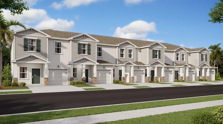 One or more photo(s) has been virtually staged. Under Construction. This new Amalfi two-story townhome has a smart layout that promotes ease of living. A versatile flex space frames the foyer by the front door while down the hall is an open concept living area with direct access to a lanai. Upstairs hosts all three bedrooms, including the spacious owner’s suite with a spa inspired bathroom and fabulous walk-in closet. With “Everything’s Included”, luxury and value go hand in hand. Enjoy connectivity, green building features, plus new energy conscious appliances. Welcome to Wellness Ridge the community that was designed to provide a Healthy & Active Lifestyle!! Community Features include: Sports Courts, Clubhouse, Fitness Center, Conservation Areas, Playground, Resort Style Swimming Pool and Multi-Use Trails. This beautiful home is very close to Lake Louisa State Park. Clermont is one of the fastest-growing cities in Central Florida. Strategically located close to Orlando and theme parks, it is known for its picturesque hills and pristine lakes. Schedule your appointment today!