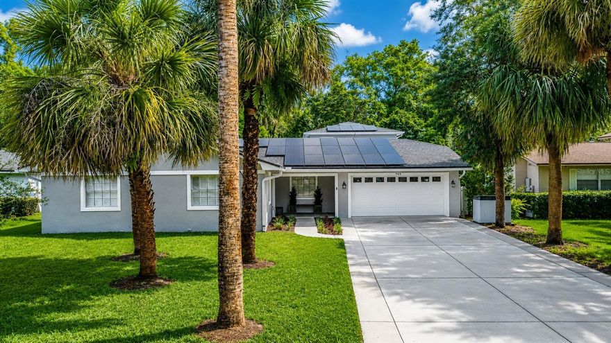 Nestled in the highly sought-after Oak Forest community of Winter Springs, this beautifully maintained and fully remodeled 5-bedroom, 4-bath pool home offers more than 3,500 square feet of versatile living space designed for luxury, comfort, and flexibility. The main residence features a spacious open-concept kitchen, living and dining area, plus a separate family room and dedicated office/gym space.

Adding exceptional value and versatility, the property also includes an attached bonus home with a private entrance. The lower level offers a in-law one-bedroom floor plan with an open living, kitchen, and dining area along with its own patio, while the upstairs studio suite includes a kitchenette and full bath — creating incredible opportunities for multi-generational living, guest accommodations or a home office setup.

Inside the main home, the updated kitchen showcases solid wood cabinetry, quartz countertops, high-end stainless steel appliances, and abundant natural light throughout. The luxurious primary suite has been thoughtfully remodeled with custom millwork, shiplap accents, built-in storage, recessed lighting, warm wood-grain tile flooring, designer finishes, and direct patio access for a true private retreat.

Step outside and experience Florida living at its finest in the screened-in pool area overlooking a fully fenced backyard and peaceful wooded preserve. Designed for entertaining, the outdoor space features a fully equipped outdoor kitchen including concrete countertops, sink, and refrigerator, built-in fireplace, TV, pool, poolside entertaining areas, low-maintenance artificial turf, a gazebo seating area with TV and fans, and an additional storage shed.

Additional highlights include a 2-car garage, abundant parking, solar energy panels, wood-grain tile flooring throughout the main living areas, and well-maintained systems. Ideally located near top-rated Seminole County schools, shopping, dining, parks, and major roadways, this exceptional move-in ready property perfectly combines style, functionality, and an unbeatable location.