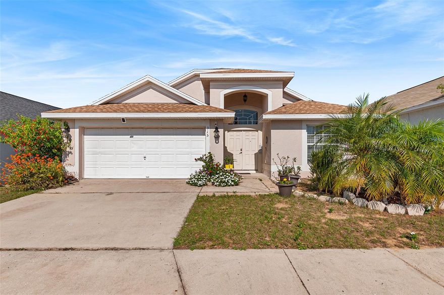 ******Price Improvement****This home is a must see... Spacious 3 bedrooms, 2 bathrooms, huge formal living room & dining room  Kitchen features: a dinette,  stainless steel appliances. The master suite has immaculate bath with dual vanity and walk-in closet. Ceramic tile through-out. Lots of unique upgrades, including:  A SANTUARY or can be your RETREAT  for OUTDOOR LIVING.  Double glass sliding back door  to enjoy your HAVEN with vinyl fencing for privacy in back and one side of home.
 Easy access to Attractions , Shops at Posner Park Mall, and I4 main corridor to Orlando and Tampa. Close proximity to Clermont , Kissimmee , Orlando. It can be perfect as primary home or investment property.  Owner occupied, easy showing