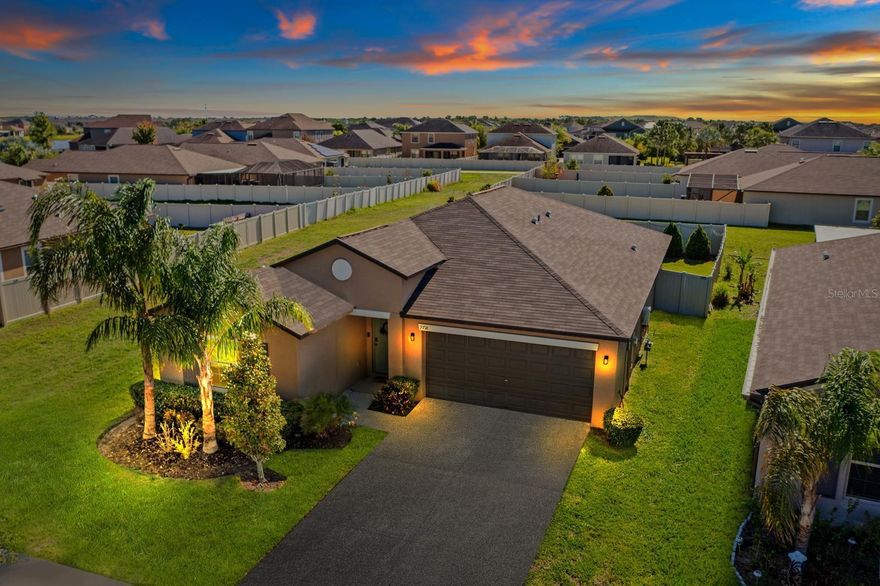 Welcome to an exceptional blend of modern design and everyday comfort in the sought-after Belmont II community. Built in 2020, this beautifully crafted single-story residence offers nearly 2,000 square feet of thoughtfully designed living space with 4 spacious bedrooms and 2 full bathrooms.

Enjoy an open-concept layout where a designer kitchen, complete with a central island, seamlessly overlooks the dining area and inviting family room, creating the perfect setting for entertaining or relaxed everyday living.

The private owner’s suite features a generously sized bedroom, dual vanities, and a large walk-in closet designed for both comfort and convenience. 

Outside, enjoy a well-maintained homesite and access to resort-style community amenities, including a pool, playground, and recreational facilities.

This residence offers convenient access to Tampa, St. Petersburg, and Sarasota while maintaining the tranquility of a well-planned neighborhood.