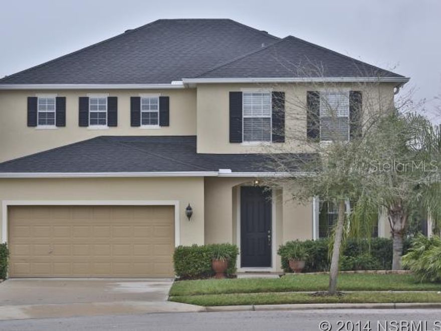 ELEGANCE & COMFORT IN THIS 3-BEDROOM 2.5 BATH 2-STORY LAKEFRONT HOME WITH MANY UPGRADES! IMPRESSIVE TILED ENTRY INTO FORMAL LIVING & DINING ROOM BOASTING TEN FT. CEILING & STUNNING TOP QUALITY LAMINATE CHERRY WOOD-LIKE FLOORING. OPEN FAMILY ROOM WITH ELECTRIC FIREPLACE ACCENTED BY TRAVERTINE & GLASS MANTEL. GOURMET LOVERS KITCHEN FEATURING GRANITE COUNTER TOPS, OVER SIZED CUSTOM MAPLE WOOD CABINETRY - CROWN TOPPED WITH CHERRY & LIGHT WOOD MOLDING, TRAVERTINE TILE BACK SPLASH, EXTENDED ISLAND/BREAKFAST BAR...GE STAINLESS STEEL APPLIANCES INCLUDING: DOUBLE OVEN/STOVE, MICROWAVE, DISHWASHER & SEPARATE ICE MACHINE! LARGE PANTRY & EXTRA UNDER STAIRWELL STORAGE CLOSET. INSIDE LAUNDRY OFF 2-CAR GARAGE... STORAGE CLOSET & GUEST BATHROOM WITH DESIGNER PAINT. EAT-IN-KITCHEN DINING AREA WITH SLIDER ACCESS TO SCREENED IN PORCH OVERLOOKING LAKE AND BEAUTIFUL VIEWS. SECOND FLOOR FEATURES LARGE MASTER SUITE AND MASTER BATH WITH LARGE WALK-IN CLOSET...MARBLE-TOP DOUBLE VANITY...SOAKER TUB...SEPARATE TUB AND PRIVATE WATER CLOSET. TWO BEDROOMS W/FULL BATH... PLUS LARGE LOFT AREA OR 4TH BEDROOM/MEDIA ROOM/KIDS PLAY ROOM - MANY OPTIONS! HOME ALSO FEATURES: CUSTOM WINDOW TREATMENTS IN GREAT ROOM, CEILING FANS & UPGRADED LIGHTING THROUGHOUT, THERMAL PANED WINDOWS, 6" SEAMLESS GUTTERS, 25-YR ARCHITECTURAL SHINGLES...HURRICANE SHUTTERS...RECLAIMED WATER SPRINKLER SYSTEM & WIRELESS SECURITY SYSTEM (Needs hook-up) SITUATED ON CUL-DE-SAC WITH COMMUNITY POOL, FITNESS TRAILS & PRIVATE PARK ;Water: City