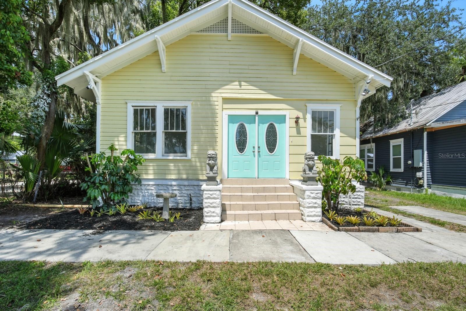 BRAND NEW RANGE JUST ADDED! Welcome to this beautiful, historic home, perfectly situated across from Fred Green Park in Palatka's North Historic District. Offering timeless character, the property features fresh interior and exterior paint, all-new plumbing, and a newly built patio ideal for outdoor living. Double entry doors lead into a light-filled interior that highlights the home's inviting charm, while the attractive curb appeal and yard provide the perfect setting for both relaxation and entertaining. This residence captures the best of historic Palatka living with thoughtful updates for today's lifestyle.