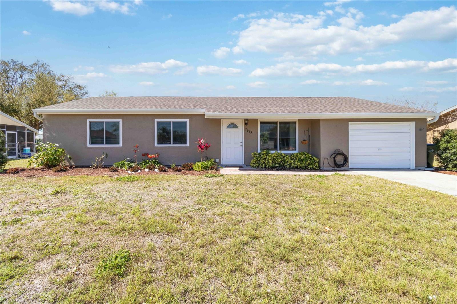 Welcome to this beautifully updated 3-bedroom, 2-bathroom home in the sought-after Jockey Club Community, where comfort, convenience, and value come together. Situated on a quiet street with a spacious, fully fenced yard ideal for pets, gardening, or entertaining, this home features brand-new impact windows, a new roof, and solar panels that significantly reduce your energy bills. Enjoy the peace of mind of city water and sewer, a very low HOA fee, no flood zone worries, and a move-in-ready home that requires minimal upkeep. Just a short walk away, the community offers resort-style amenities including a heated pool, clubhouse, shuffleboard and basketball courts, and a nearby dog park. Located minutes from beautiful Gulf Coast beaches, restaurants, shopping, top-notch medical facilities, and with easy access to I-75, you’ll have a quick commute to Wellen Park, North Port Aquatic Center, Sarasota and Punta Gorda airports, and the famous Warm Mineral Springs Park. Whether you're relaxing at home or exploring all Sarasota County has to offer, this home is the perfect place to call your own—schedule your private tour today!