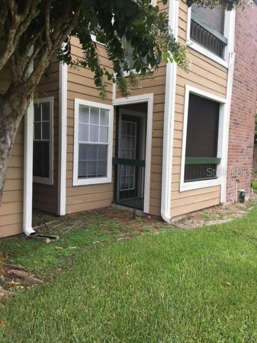 Beautifully updated 1-bedroom, 1-bath condo located on the FIRST FLOOR in the desirable Regency Gardens community. This unit features tile flooring throughout, a private balcony with a relaxing view facing the beach volleyball court. Property is being sold AS-IS and is currently occupied by a tenant, making it a great investment opportunity. Conveniently located just minutes from the Orlando International Airport, major highways, hospitals, shopping, dining, UCF, and a short drive to Cocoa Beach, Cape Canaveral, and popular Central Florida attractions. Regency Gardens offers a variety of amenities including a community pool, fitness center, clubhouse, and more. Don’t miss out on this centrally located property with excellent rental potential!