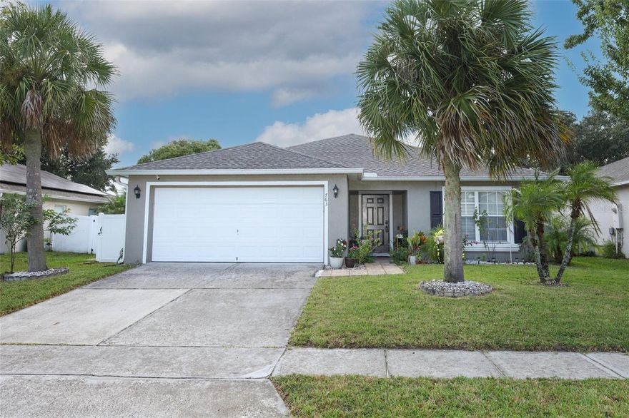 Welcome to your serene escape in the heart of East Orlando! This beautifully maintained 3-bedroom, 2-bath home in the sought-after Waterford Chase East community offers nearly 1,700 sq. ft. of bright, open living space with vaulted ceilings, a split-bedroom layout. Enjoy open concept living room and a spacious primary suite with walk-in closet, a functional kitchen with dining in and walk-in pantry. A screened-in patio perfect for relaxing or entertaining in your lush, private backyard with Garden and Fruit trees. With a 2-car garage, recent updates, flooring, ceiling and roof. Prime location minutes from top-rated schools, UCF, Waterford Lakes, and major highways, this move-in-ready gem blends comfort, convenience, and Florida charm—schedule your private showing today!