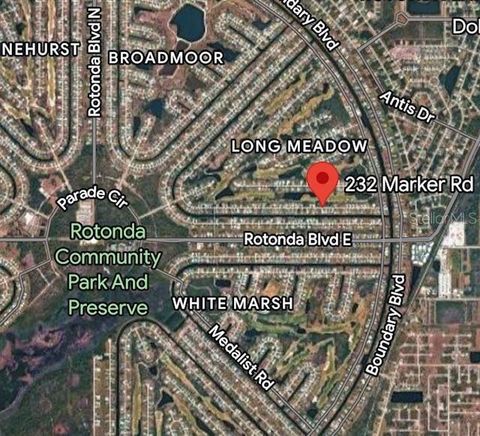 232 MARKER ROAD ROTONDA WEST FL 33947
