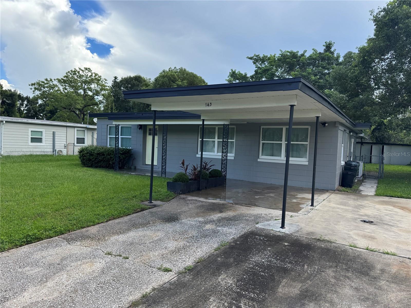 Charming Renovated 3/2 in Golf Cart District – No HOA!
Welcome to your beautifully updated home just minutes from downtown Sanford, located in the desirable Goldsboro Golf Cart District! This 3-bedroom, 2-bath gem offers 1,100 sq ft of modern living with no HOA and owner flexibility with financing—making it a perfect opportunity for first-time buyers, investors, or anyone looking to enjoy Sanford living at its best.
Step inside to discover a completely renovated kitchen with black stainless steel appliances, sleek cabinetry, and a modern layout that flows into the open floor plan living and dining areas. The luxury vinyl plank flooring runs throughout the entire home, creating a clean and contemporary feel.
Both bathrooms have been totally redone with stylish finishes. The large primary suite features French doors leading to a spacious back patio—ideal for morning coffee or weekend entertaining. You’ll love the bonus room, perfect for a home office, den, or creative studio.
Additional highlights include:
New energy-efficient windows throughout
Tankless electric water heater
Brand-new AC system
CAT 5 wiring for seamless high-speed internet connectivity
Covered carport
Large fenced backyard with tons of potential
Conveniently located close to I-4, 417, shopping, dining, and all that downtown Sanford has to offer.
This is a must-see! Call the listing agent today to schedule your private showing.
Agent/Owner