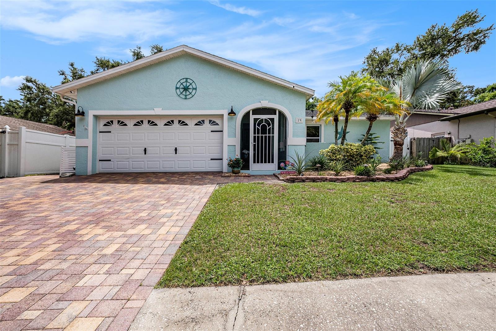 Welcome to your own private backyard oasis! This 3-bedroom, 2-bath pool home is perfectly situated in a highly sought after neighborhood just minutes from charming Safety Harbor, Philippe Park, and all the activities the area has can provide. Inside, you’ll find an open and inviting layout with an updated kitchen and baths. The spacious master suite features a large walk-in closet and direct access to the backyard and pool area. The split-bedroom plan also includes a guest room with a convenient Murphy bed, ideal for maximizing space. The fireplace does not convey. Outdoors, enjoy your personal retreat with a sparkling pool, spacious patio, and fenced yard enhanced by pineapple plants that are already producing fruit—perfect for entertaining or relaxing in complete privacy. Convenient to Tampa, shopping, dining, and top attractions, this home combines location, lifestyle, and comfort in one beautiful package!