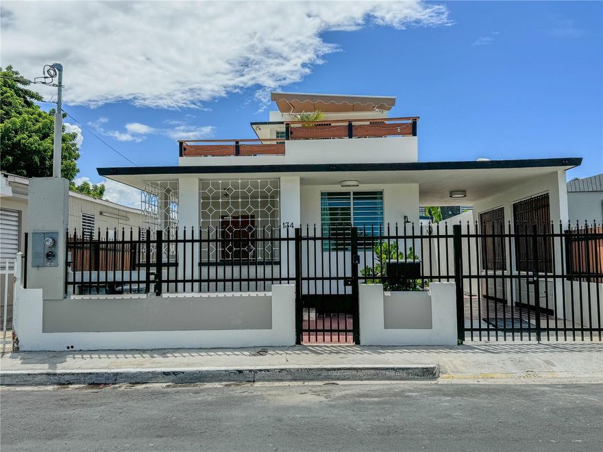 Income-producing single-family property at 143 María Moczo, easily convertible into a multifamily property. This remodeled two-story property features 6 bedrooms, 2 bathrooms, cistern, portable power generator, a carport for 2 cars parked back-to-back, pool, terrace, and beautifully decorated interiors, making it ideal for both personal use and investment. Currently income-producing and ideally located near beaches, restaurants, nightlife, hotels, parks, pharmacies, shops, and major attractions. Property is tenant occupied; showings by appointment only and scheduled between guest stays. Proof of funds required prior to showings.
Contact listing agents Adriana Portilla and Claudia Rosario for additional information.
