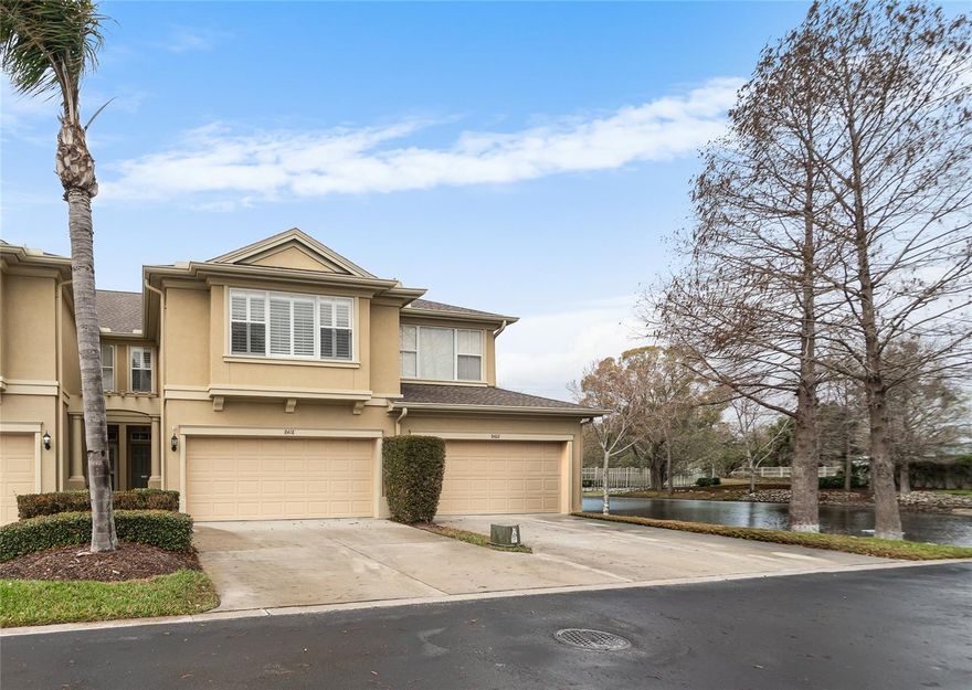 Nestled in the highly desirable Palmbrook Townhome Community, this 1,730 sq ft, townhome with 2
Large bedrooms, 2.5-bathroom gem offers the perfect blend of comfort, privacy, and modern upgrades.
 Built in 2005 in a non-flood zone. The townhome is located pond-side, setting at the back of the
complex for a more peaceful and quiet living.
 This home features a split floor plan. Numerous upgrades including fresh paint and new flooring
throughout, plantation shutters, and a finished garage with storage, new camera-equipped garage
door opener and flooring.
Other Key Features: His and Her master closets unique to this unit only, AC 2022, Roof 2023, Water
Heater 2022, Water softener system, covered rear patio/lanai and a community Pool!Low HOA at only
$385 a month.Fee includes free cable w/HBO and internet.
Don't miss the opportunity to own a stunning townhome in one of Pinellas Park's most sought-after
communities! Request your private showing today!