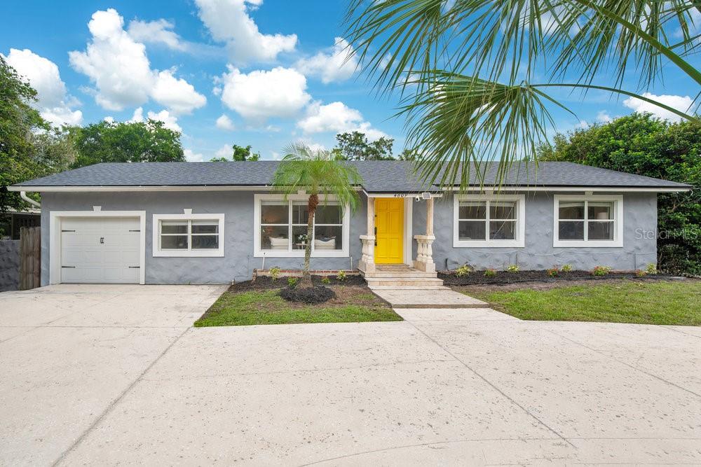 *** OPEN HOUSE SAT 8/30 11:00-2:00 ***
Welcome to this beautifully upgraded and move-in-ready home nestled in the highly sought-after Sodo/ Conway neighborhood, only blocks from the Conway Chain of Lakes and minutes to Downtown Orlando!
NOTABLE HIGHLIGHTS: Roof 2020, Brand New A/C 2025, Complete Repaint Interior, Travertine Tile, Crown Molding, and 10” Baseboards. Fully Fenced in Backyard.
As you pull into the half circle driveway, be impressed by the easy to maintain landscaping, which features established palm trees for that old Florida charm. From the covered front stone steps, waltz inside to flowing hardwood floors that add warmth and elegance throughout. The Family room boasts lots of natural light and flows into a bonus room where you can let your creativity soar- utilizing it as an office, craft room, playroom or even 4th bedroom! The kitchen shines with real wood cabinetry, sleek black granite countertops, stainless steel appliances, and a custom-built-in breakfast nook, making it perfect for everyday living or entertaining. Additionally, the beautiful bright dining room provides plenty of space to gather and enjoy the ambiance of your private and large backyard. Your primary suite offers an old world updated bath, with a travertine tile shower and granite vanity, while the additional bedrooms and hall bath are equally impressive. The oversized one-car garage is perfectly situated with a laundry area, storage space and cabinetry. The expansive backyard has fresh sod and plenty of room to store your jet skis, and outdoor toys! The sky's the limit when you have room to play. This home offers a perfect blend of charm, upgrades, and location. Downtown Orlando, Mills District, Sodo, Lake Conway, Kelly’s Ice Cream are all within a 5-10 minute drive, giving you easy access to plenty of Orlando’s award winning restaurants, bars, breweries, shopping and entertainment. Easy to see. Schedule your private showing today and start living your dream Conway life. THIS HOME IS OFFERING $3,000 TOWARDS BUYER’S CLOSING COSTS OR RATE BUY DOWN WITH USE OF PREFERRED LENDER.