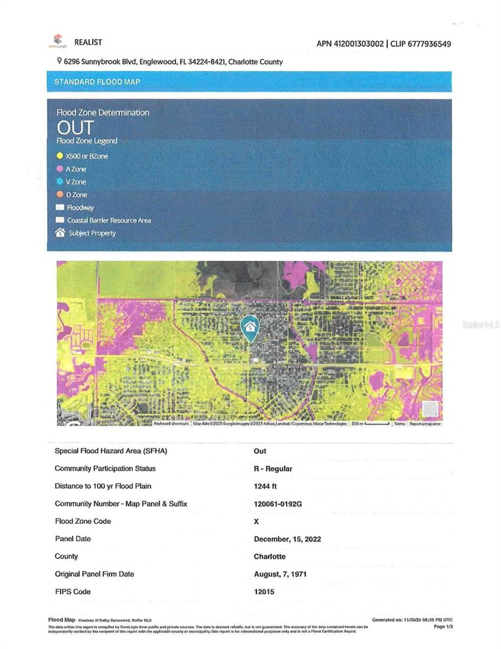 Photo of 6296 Sunnybrook Boulevard, Englewood, FL 34224 (MLS # D6145006)