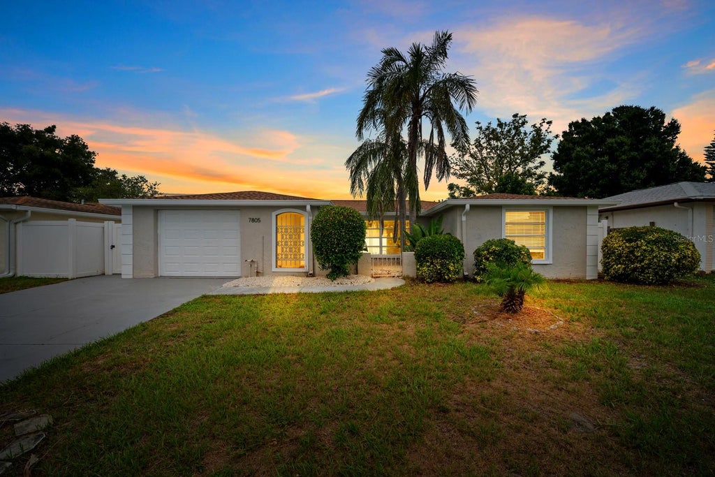 Photo of 7805 Burnham Drive, Port Richey, FL 34668 (MLS # TB8555141)