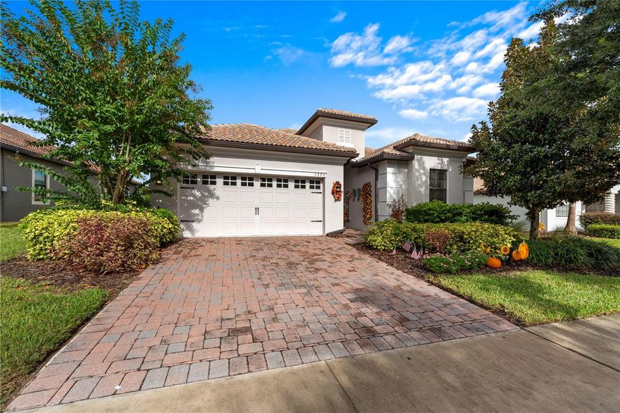 Experience resort-style living at its finest in this gorgeous 3-bedroom, 3-bath home with a bonus room nestled in the exclusive gated community of Champions Gate. From the moment you enter, you’ll feel right at home with its open and inviting layout designed for both comfort and style.

The bright and spacious living area flows seamlessly into the modern chef’s kitchen, featuring granite countertops, stainless steel appliances, elegant cabinetry, and a large pantry, perfect for everyday living and entertaining guests.

The primary suite offers beautiful wood flooring, a custom-designed California Closet, and a spa-like ensuite bathroom complete with dual sinks, a soaking tub, a walk-in shower, and plenty of storage. The screened-in lanai is ideal for relaxing and enjoying the Florida sunshine year-round.

Living in Champions Gate means access to incredible amenities, including the Oasis Clubhouse with a restaurant, fitness center, tiki bar, movie theater, lazy river, and more. You’ll also enjoy The Plaza with its private clubhouse, pickleball courts, and two additional pools, plus The Retreat Club, featuring a full waterpark for endless fun.

The HOA covers it all, golf membership, lawn care, security monitoring, cable, internet, phone, and access to all resort amenities, with CDD and trash services included in your taxes.

Don’t miss your chance to call this luxurious Champions Gate residence home, schedule your private tour today!