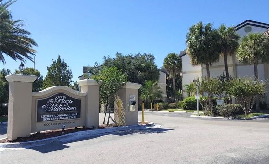 UNIQUE and ready to move in!!! It's perfect for Investors or your busy lifestyle. First-floor condo, 1 bed and 1 bath, walk-in closet, private patio, newer paint and remodeled. Located in a cozy gated community Plaza Millennium, has great amenities with a pool, fitness center, and much more. is close to the attractions (Universal, Disney, Sea World), shopping (Millenia, Florida Mall, outlet), great restaurants, minutes from Downtown Orlando, and only an hour from the best beach in Florida. All room sizes and HOA details are intended to be accurate and must be verified by buyers and/or Buyers' Agent. *If exact square footage or room sizes are a concern, the Unit should be independently measured.