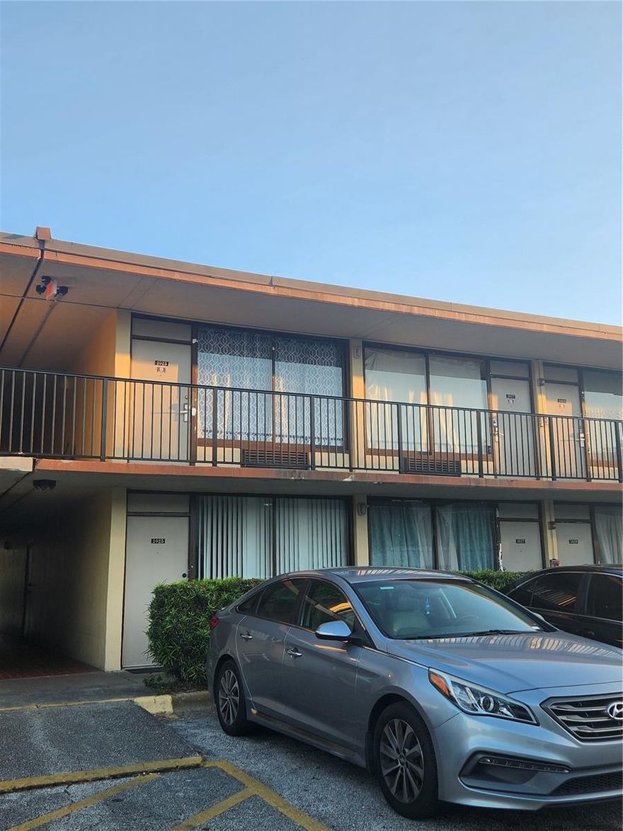 Investor Opportunity! Studio unit for sale in a prime location with a nice ROI. This tenant-occupied unit has a lease in place through February 1, 2026 offering immediate rental income. HOA includes ELECTRICITY, CABLE, WATER, TRASH REMOVAL, and MONTHLY PEST CONTROL. Located just minutes from the Florida Mall, close to the Universal NEW Park, and with new retail development under construction right out front, this property is perfectly positioned for future growth and increased value. Don’t miss out on this high-demand area! Listing agent is an owner.