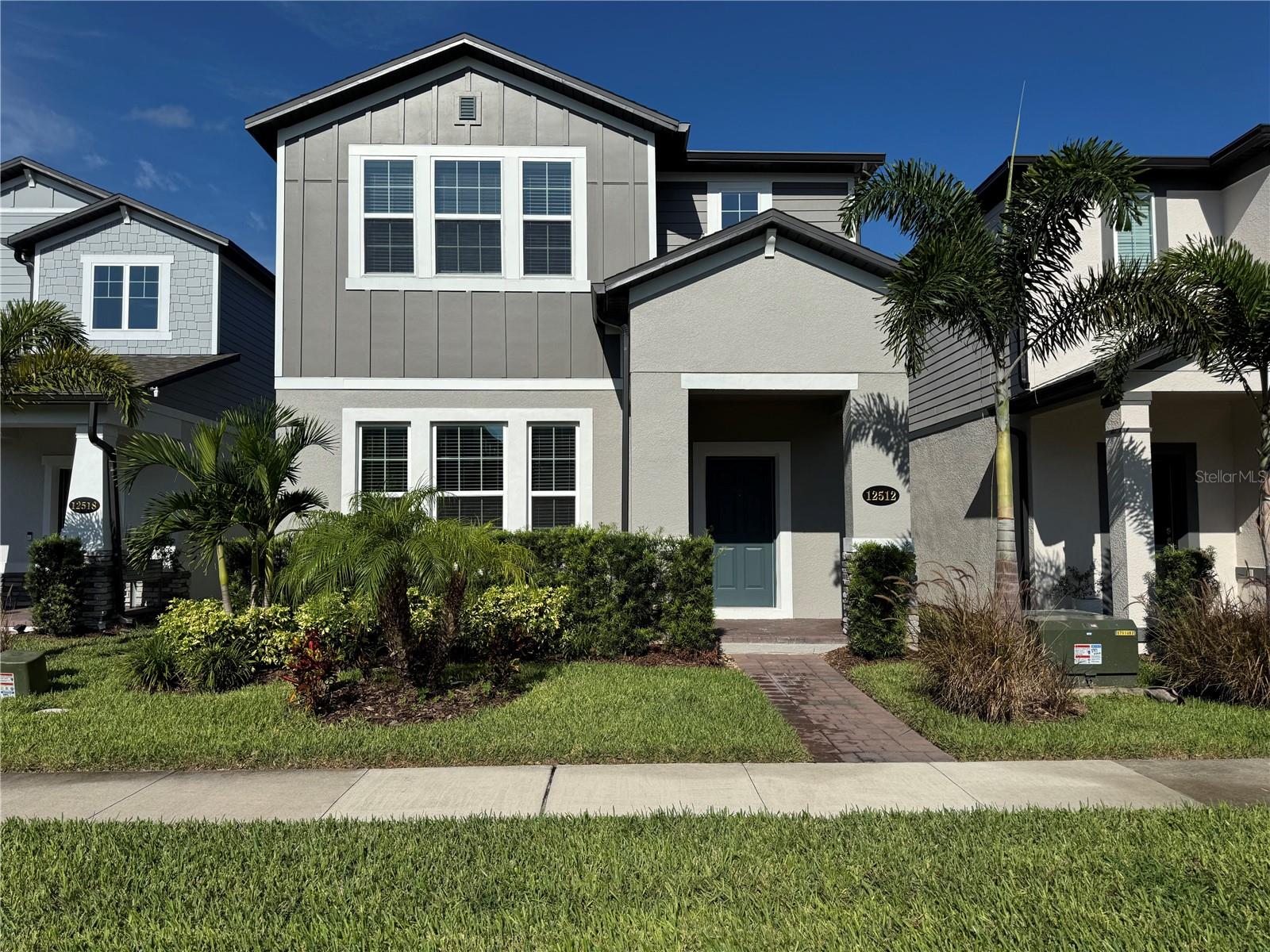 Jensen floor plan with open space,3bed and 2 1/2 bath detached, alley loaded 2 car garage. The kitchen features a large island and a walk-in pantry. The kitchen also features 42' upper cabinets with crown molding, solid countertops cabinets and stainless-steel appliances. You’ll be happy this luxury home near Disney is built with features that meet the Energy Star®3.1home building requirements, saving you on the cost. Community pool with GYM, close to Shopping area.
