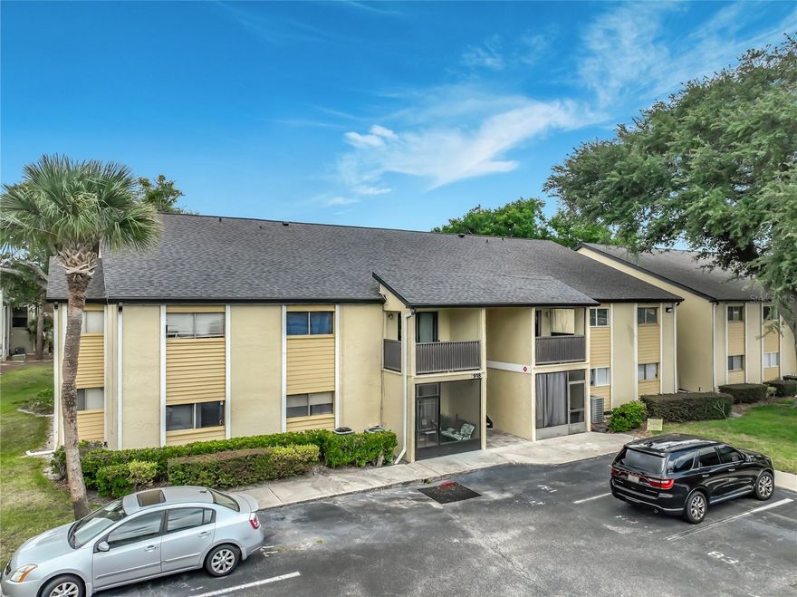 Welcome to your Destiny Springs lake-view property in Altamonte Springs! Great location and within close proximity to Crane’s Roost Park, Uptown Altamonte, RDV Sportsplex, all sorts of restaurants, shopping, and entertainment, just to name a few. This beautiful move-in-ready 3-bedroom, 2-bathroom second-floor condo features an open floor plan and overlooks Lake Destiny from every window throughout the condo. Enjoy beautiful sunrises and sunsets from your private balcony, which also overlooks the tennis court. The community features 2 swimming pools and access to a private boat ramp, on-site laundry facility, and a beautiful clubhouse which has had recent renovations. This condo was recently updated with new paint, beautiful laminate flooring, granite countertops in the kitchen, stainless steel appliances, new toilets, new bathroom fixtures, and lighting in both bathrooms.  A few other updates include a new dining room chandelier, new closet slider doors, and a washer/dryer hookup. A great place to call home, or this could be your next investment property. Currently leased for $1,900. Schedule your private tour today!
