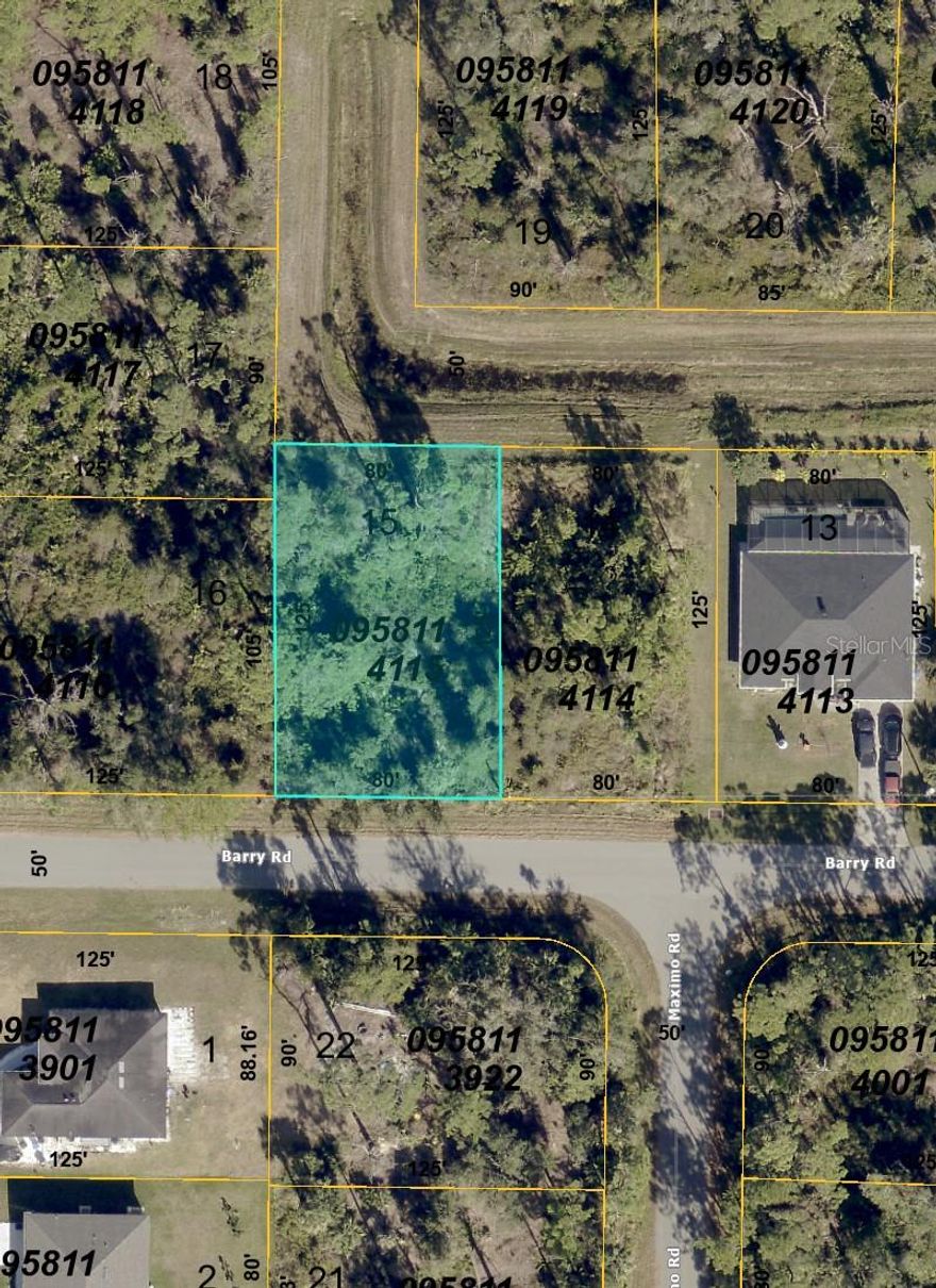 Investors, builders and families CHECK IN! This is an amazing investment opportunity to purchase a lovely vacant lot located in the heart of growing North Port. Minutes from shops, dining, hospitals and the Gulf beaches, everything is at your fingertips! Located in a flood zone X, this property is high and dry and will not require flood insurance. It also offers a piece of nature and serenity as it backs up to a wonderful greenway. It is ready to build on! Do not wait, the canvas of your dreams is calling!