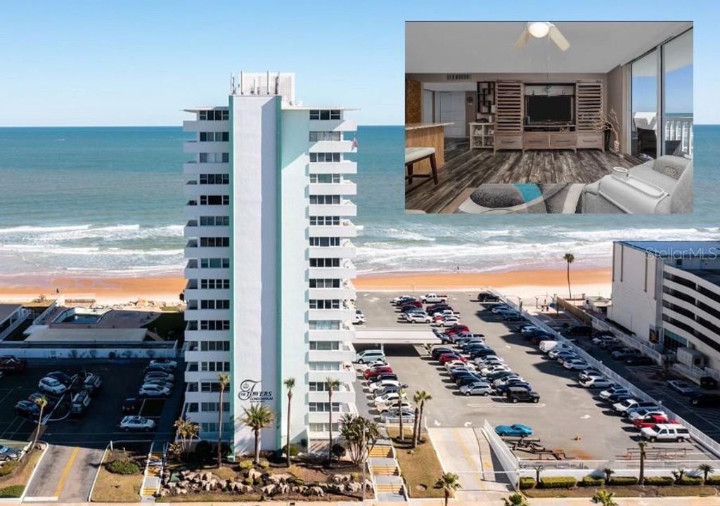 Photo of 2800 N Atlantic Avenue #712, Daytona Beach, FL 32118 (MLS # V4945486)
