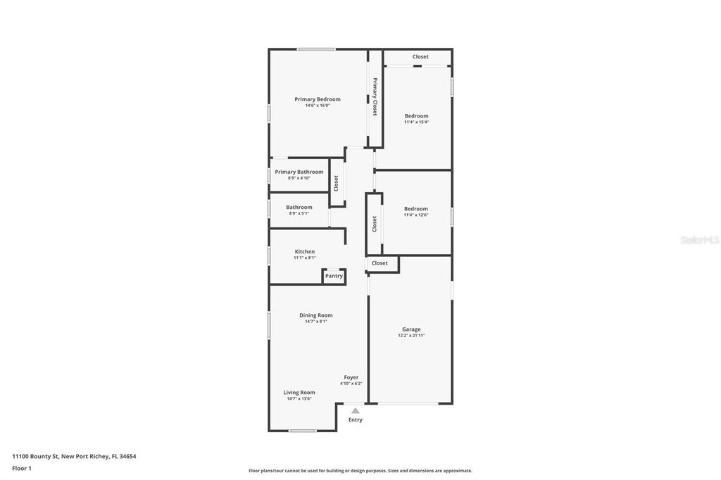 Photo of 11100 Bounty Street, New Port Richey, FL 34654 (MLS # TB8446403)