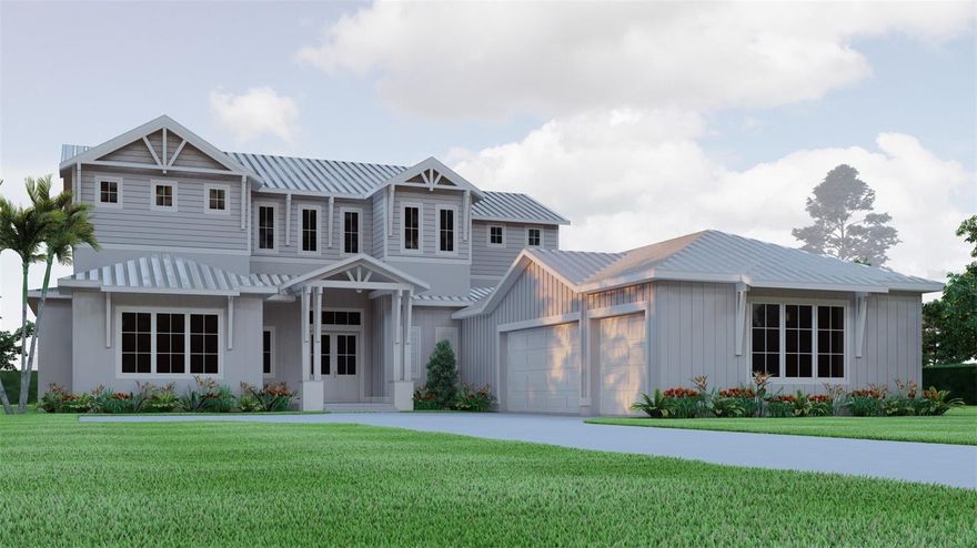 Pre-Construction. To be built. Unparalleled Lakefront Luxury on Lake Waunatta, a private Ski Lake in Central Florida. Nestled at the end of a quiet cul-de-sac, this custom-built 5,290 sq. ft. estate offers 100 feet of private lake frontage and breathtaking panoramic views. Situated on three-quarters of an acre with high and dry land, this two-story masterpiece is designed for effortless luxury and tranquility. Boasting 5 bedrooms, 5.5 bathrooms, an office, and a game room, this home features an open-concept design with seamless indoor-outdoor living. The gourmet kitchen is equipped with dual dishwashers, a walk-in pantry and separate wine room. The primary suite and three additional bedrooms offer direct lake views and en suite bathrooms. The spacious covered lanai, summer kitchen, and firepit create an entertainer’s paradise overlooking the resort-style pool and spa.
This is a rare opportunity to own a private waterfront retreat in a premier location. Schedule your private showing today!