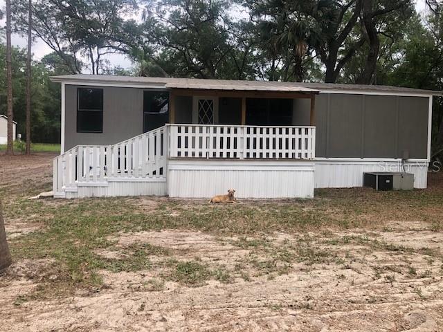 Charming Rural Retreat in Ft. McCoy, FL – Just Minutes from Ocala
Looking to enjoy the peace and charm of small-town living while staying close to all the amenities of Ocala? This well-maintained 3-bedroom, 2-bath mobile home in Ft. McCoy offers the best of both worlds on nearly half an acre of freshly cleared land.
Step into a spacious 24’ x 40’ residence featuring a large front living room with direct access to a newly built, covered wooden porch—perfect for enjoying quiet mornings or relaxing evenings outdoors.
Inside, you'll find a thoughtful layout with three comfortable bedrooms. The primary bedroom boasts a walk-in closet, while bedrooms two and three with double-door closets. Both full bathrooms have been updated with new toilets for your convenience.
The generously sized kitchen features newly updated lower cabinets with sleek countertops, freshly painted upper cabinets, and modern appliances—including a stainless-steel double sink, refrigerator, dishwasher, range/oven, and large overhead vent. There's plenty of room for a dining table, making this space ideal for family meals or entertaining guests.
Additional highlights include:
• Fresh laminate flooring throughout the home
• Fresh interior and exterior paint
• Utility room with washer/dryer hookups and access to a second covered wood porch at the back of the home
• A 75’ x 125’ cleared lot PLUS an additional adjoining 75’ x 125’ cleared lot—nearly half an acre total
Located on a quiet rural road just outside of Ft. McCoy, this property offers the tranquility of country living with the convenience of being just a short drive from Ocala. Whether you're starting out, downsizing, or looking for a peaceful getaway, this home is a must-see.
Schedule your private showing today and picture yourself living the laid-back Florida lifestyle!
