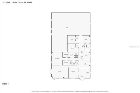 Tiny photo for 7875 SW 12th Street, Ocala, FL 34474 (MLS # OM720867)