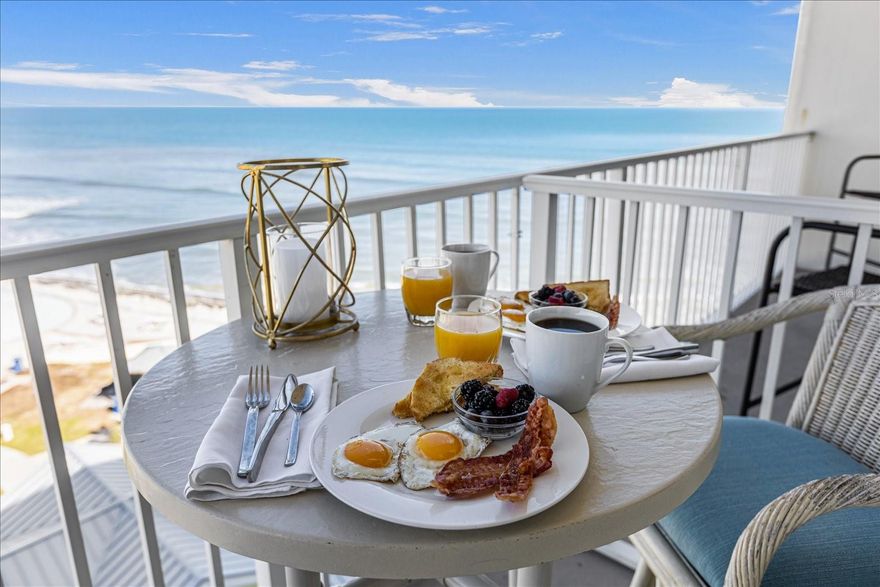 HOA INCLUDES ALL UTILITIES. TURNKEY SHORT-TERM RENTAL WITH $39K ANNUAL GROSS REVENUE IN 2022 & 2023. INCOME HISTORY AVAILABLE.
Welcome to this fully updated 7th-floor oceanfront studio offering outstanding sunrise, sunset, and coastline pier views on the World’s Most Famous Beach. This community has already completed its engineering report and major structural work—an extremely rare and valuable advantage in Daytona Beach—providing long-term stability and peace of mind. The unit is turnkey and rental-ready with fresh paint, newer furnishings, a well-equipped kitchenette, *custom* blackout blinds, smart TV, and all essentials for immediate occupancy or same-day STR launch with ease. Amenities include the largest oceanfront heated pool in Daytona Beach, hot tub, fitness center, game room, laundry on every floor, free ice machines, secure lobby, and direct beach access. Perfectly located less than one mile from the Ocean Center, Main Street Bandshell, the pier, dining, shopping, and entertainment. An adjacent public park guarantees unobstructed views and offers a splash pad and green space. HOA includes cable, internet, electricity, water, sewer, garbage, pest control, onsite management, and full building maintenance/insurance. Short-term and long-term rentals are permitted with no restrictions, and income history is available. One of the best value's in Daytona Beach! All information should be verified by buyer. (The building has just re-opened and has tons of updates. There is no income for 2025 reported due to post-hurricane building construction and it was not being rented.)