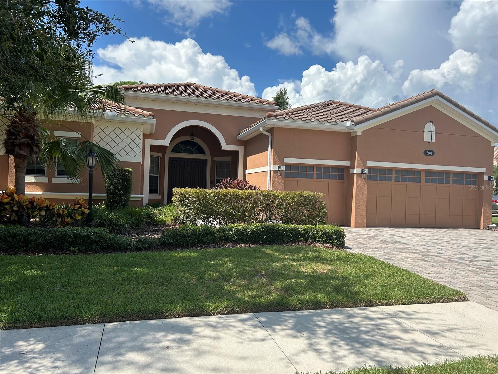 This exquisite designer decorated home is located in Red Hawk Reserve, a gated community , just off I-75 and Clark Road.
This espansive residence boasts a huge master bedroom with a sitting area, 2 walk in closets, and two tiered coffer ceiling. The bathroom has marbel counters with separate sinks, a sunken jacuzzi tub plus a large walk in shower with seating.
The entrance to the home opens to an large area that leads to the living area. On your left is a private office.
The living room has a decorative electric fireplace, a custom bar and wine bottle storage shelves. Two custom french doors frame the entrance to a lovely stone patio, grilling area, swimming pool and hot tub. The view from the pool is a conservation area where you will see birds and never have any homes that will take away this pleasant view. Part of the lawn is fenced in for privacy or a pet.
A lovely formal dining room is separate but open to the living room, powder room and accessable to the kitchen.
This home boasts 4 bedrooms, 3 bathrooms, and an oversized 3 car garage with ample storage space.
The amazing family room opens to a luxurious kitchen with abundant cabinets for storage, souble sinks, and all G. E. Profile appliances to aid you in your culinary skills. There is a bar and bar stools for casual enjoyment while in the kitchen.
Just off the kitchen is enough space for a kitchen table, large sofa and adequate seating, all can be arranged for easy Television viewing. This space is wonderful for family game time, and adult entertaining for fun parties.
The home really has a Florida vibe with its large open living area and 10 ft. ceilings. Its a must see in a great location. You will not find a nicer home in better condition in this price range anywhere in Sarasota. Interior pictures will be taken professionally on Wednesday