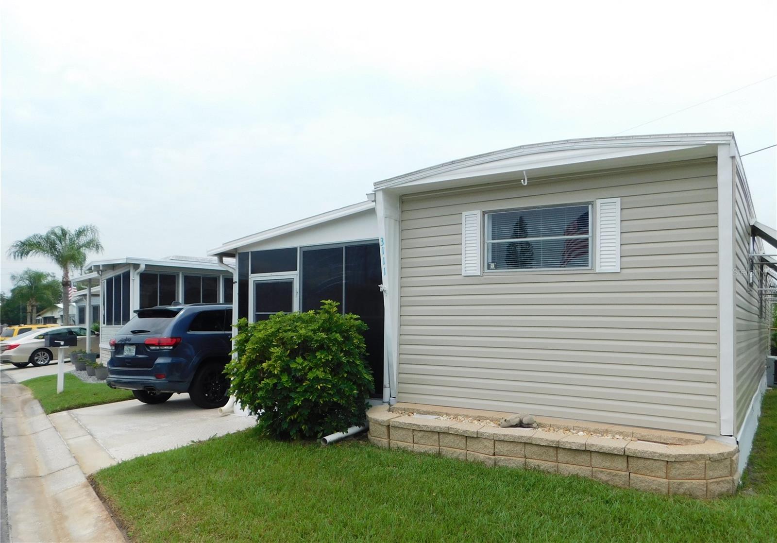 This beautiful home underwent extensive updating last year and is available for rent. It is in the highly sought-after Terra Siesta MH Park for persons 55 and over. A few of the updates include vinyl siding and skirting on the exterior. Inside you will find luxury vinyl flooring throughout along with new trim. There are new counters, hardware. sinks and fixtures in the baths and kitchen. The main bath has a walk-in shower and surround. Freshly painted along with blinds and an upgraded lighting package complete the inside This unit is move-in ready. The A/C had its yearly check-up as well. Enjoy your evenings on the lanai that is fully enclosed with screened vinyl windows. This park has many amenities some of which include 2 club houses, 2 heated pools, a wide variety of planned activities, pickleball along with many more outdoor activities.