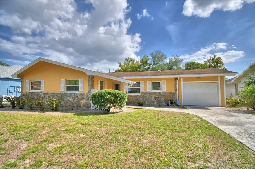 Welcome home to this charming Clearwater property, ready for its next owners! Ideally located in a quiet, established neighborhood just off Sunset Point Road and Highway 19, this well-maintained 3-bedroom, 2-bath home has been lovingly cared for by its original owner and family since 1966. Thoughtfully updated for peace of mind, the home features a new A/C system and full replumbing completed in 2021, along with a Generac generator installed in 2020—providing reliable comfort year-round, even during storm season. Inside, you’ll find a classic Florida-style layout with a functional galley kitchen and breakfast bar, plus a spacious, split living area offering plenty of room for relaxing or entertaining. The expanded Florida Room at the rear of the home adds valuable square footage and versatile living space filled with natural light. Situated on a quiet dead-end street with no through traffic, this home offers both privacy and tranquility while still being conveniently close to shopping, schools, medical facilities, and everything Clearwater has to provide. Don’t miss your opportunity to see this wonderful home—schedule your showing today!