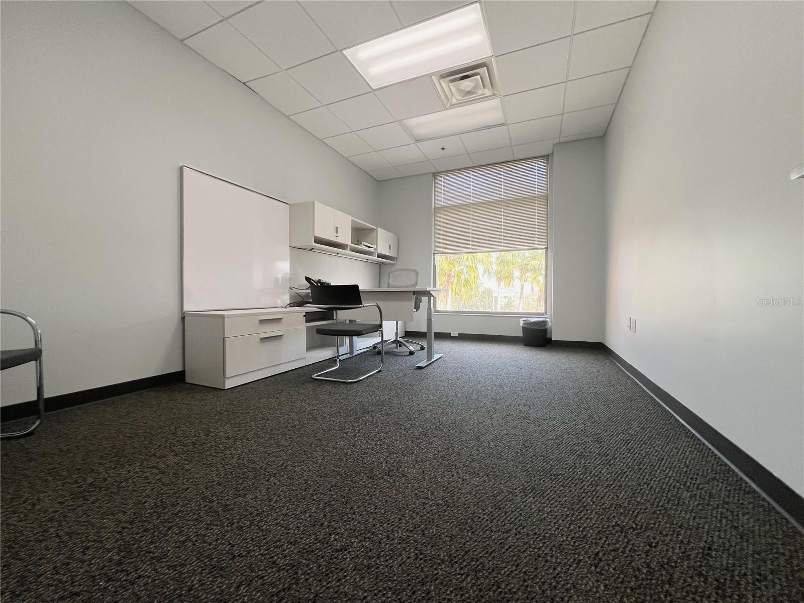 Former Stetson University constructed in 2001, located in the prime location of downtown Celebration. Great opportunities for Institutions/Office/Government. Heart AC/ventilation, and 24 Hours Access. Centrally-located near downtown Celebration lakefront, restaurants &stores. Close to downtown Celebration. Conveniently located within minutes of Disney World, Florida Hospital Celebration Health, and Kissimmee. Easy access to 417, I-4, 192 and all major Hwys. 108 open shared parking spaces. Unit 207 is available for lease, office is around 215 SqFt. Gross monthly lease rate is $1,500.00 plus sales tax. Free access to conference room and break room. Gross lease. rate includes CMA and Utilities.